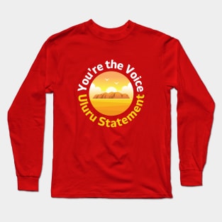 The Voice to Parliament Uluru Statement design Long Sleeve T-Shirt